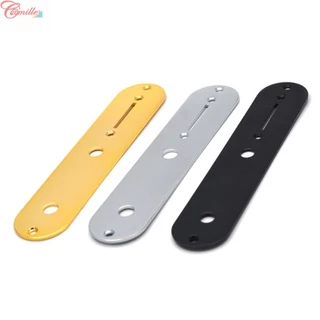 1 *-Placa De Controle De Guitarra Elétrica Para Guitarras Estilo Telecaster , Cromo , Preto , Dourado