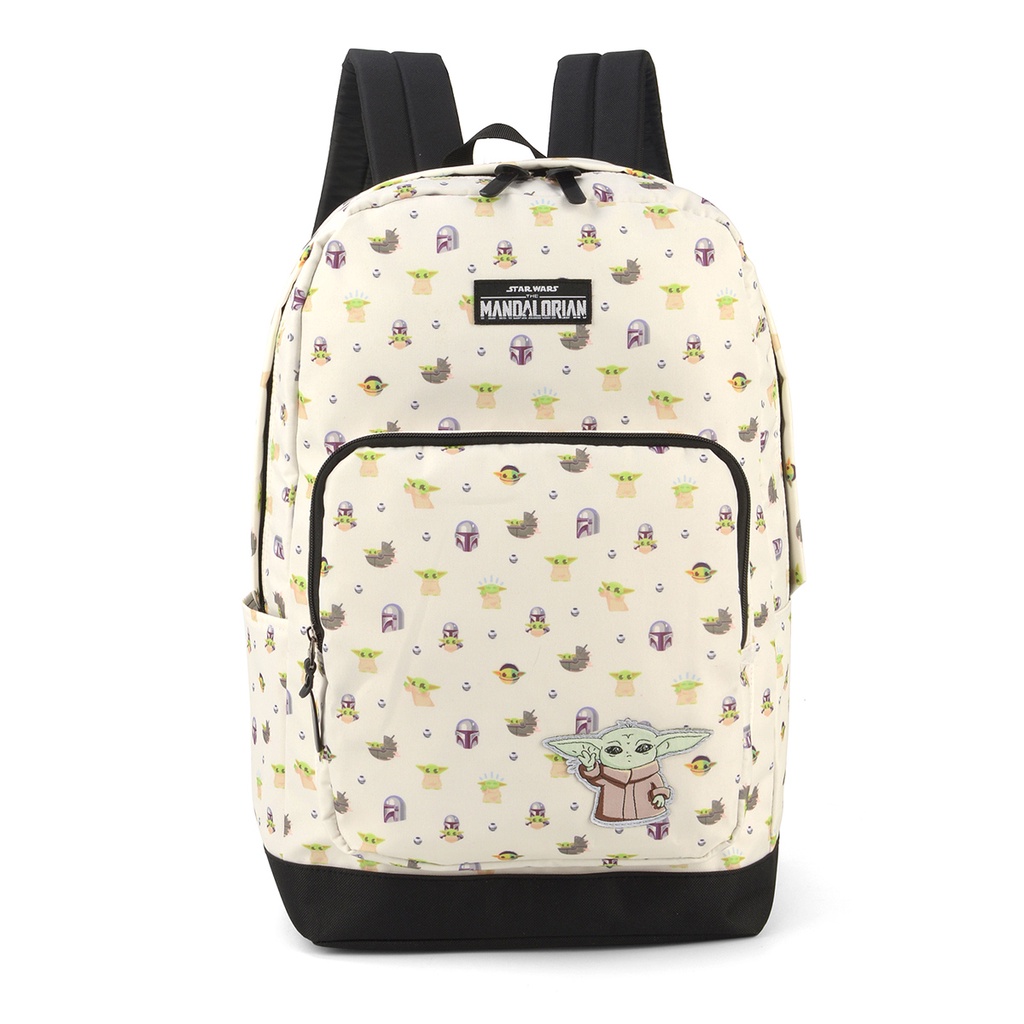 Mochila Star Wars The Mandalorian Bege Luxcel | Shopee Brasil