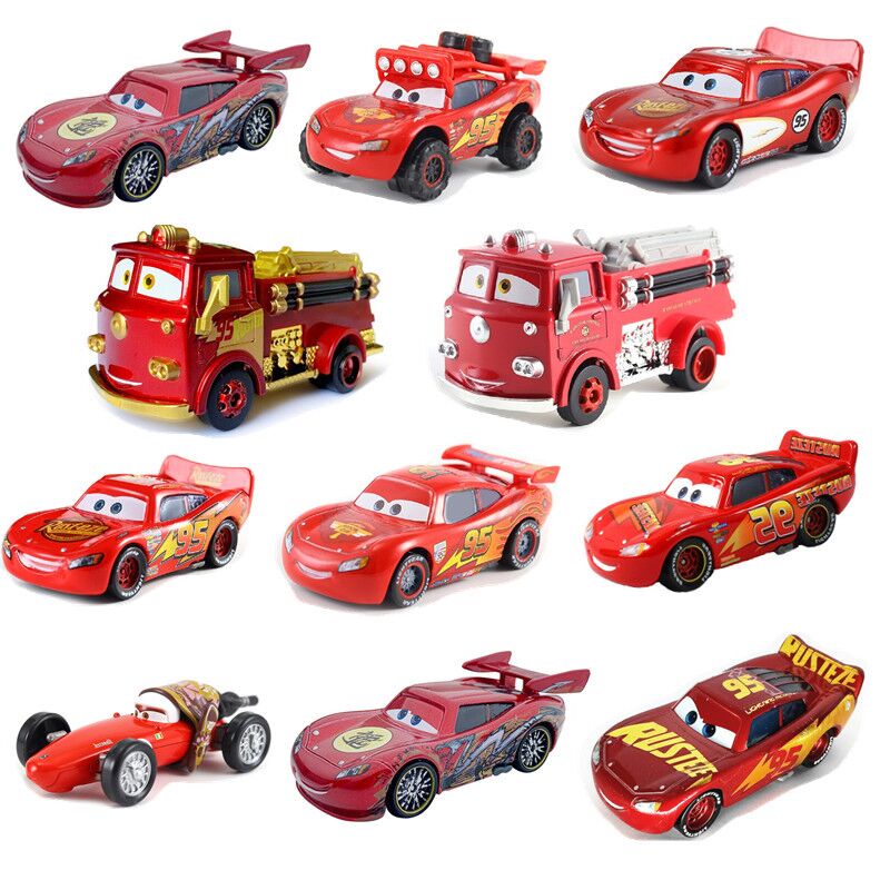 Disney Artigos Toy 3 Relâmpago McQueen Jackson Storm Mater 1 : 55 Modelo Diecast Metal Liga Brinquedos Para Presente De Aniversário Infantil