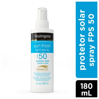 Protetor Solar Neutrogena Sun Fresh Light Spray FPS50 180ml