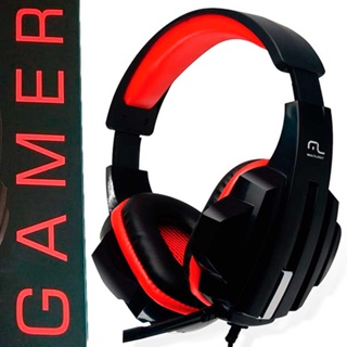 Headset gamer warrior straton usb 2 0 stereo led branco multilaser