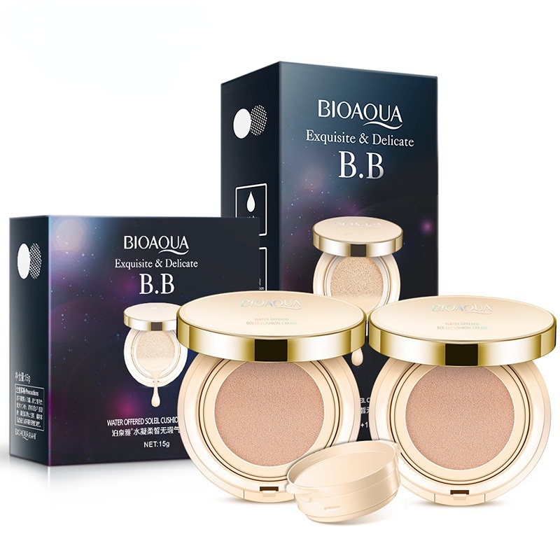 Almofada BB Creme Hidratante Natural Isolamento Maquiagem Nua Cosméticos
