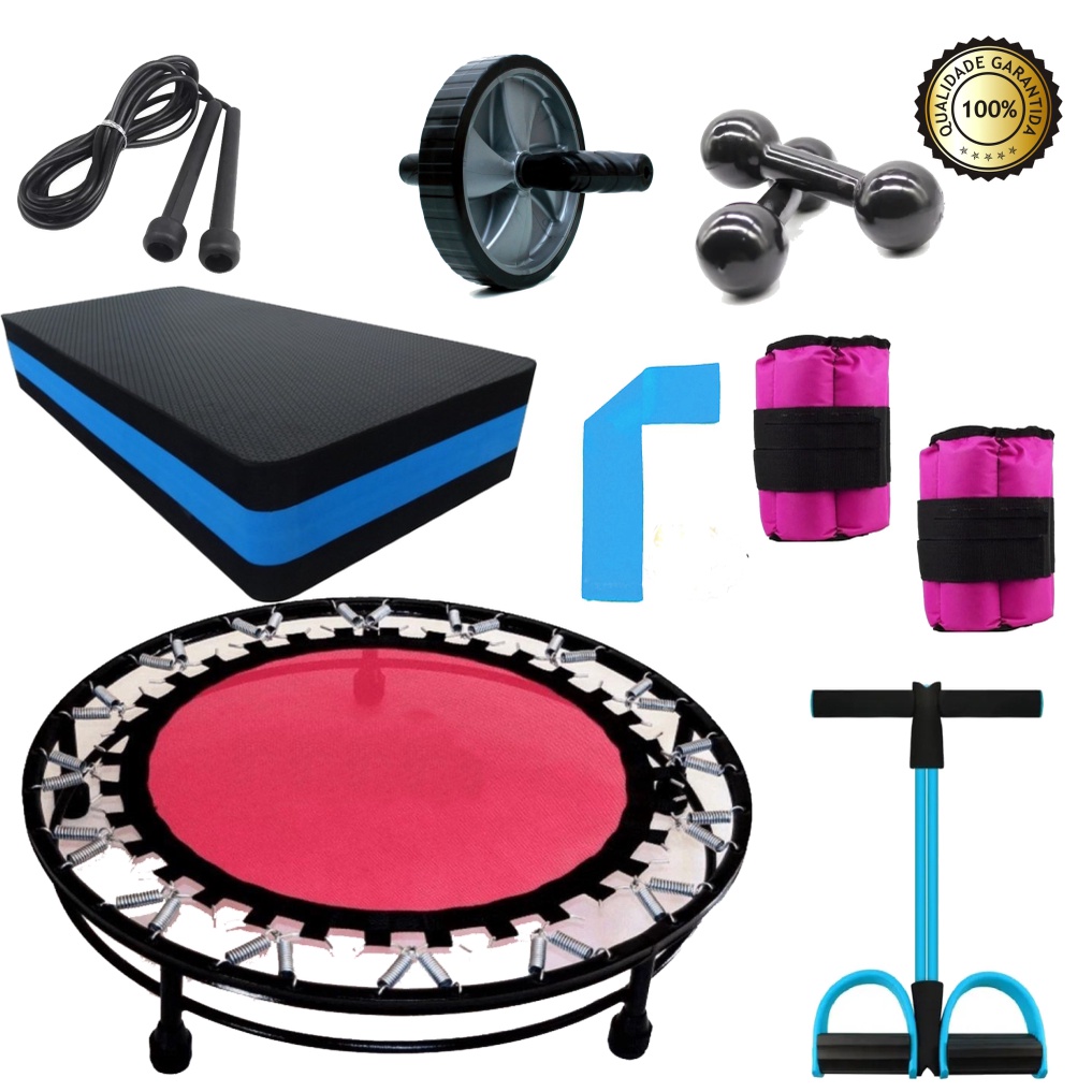 Kit Cross Funcional para Treino de Ginástica com Mini Jump | Shopee Brasil