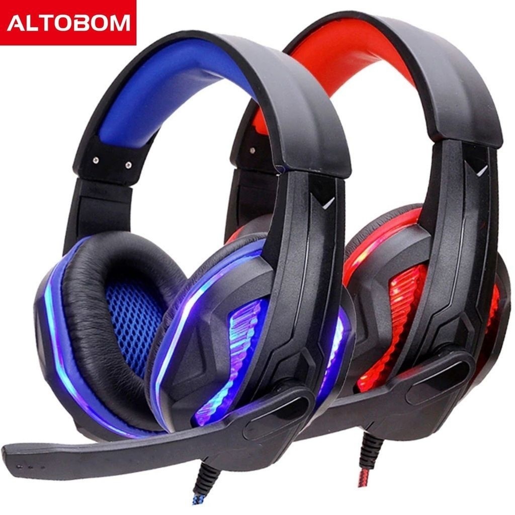 Fone Headset Gamer 7.1 Microfone Controle P2 Profissional Jogo Pc Note Celular Ps4
