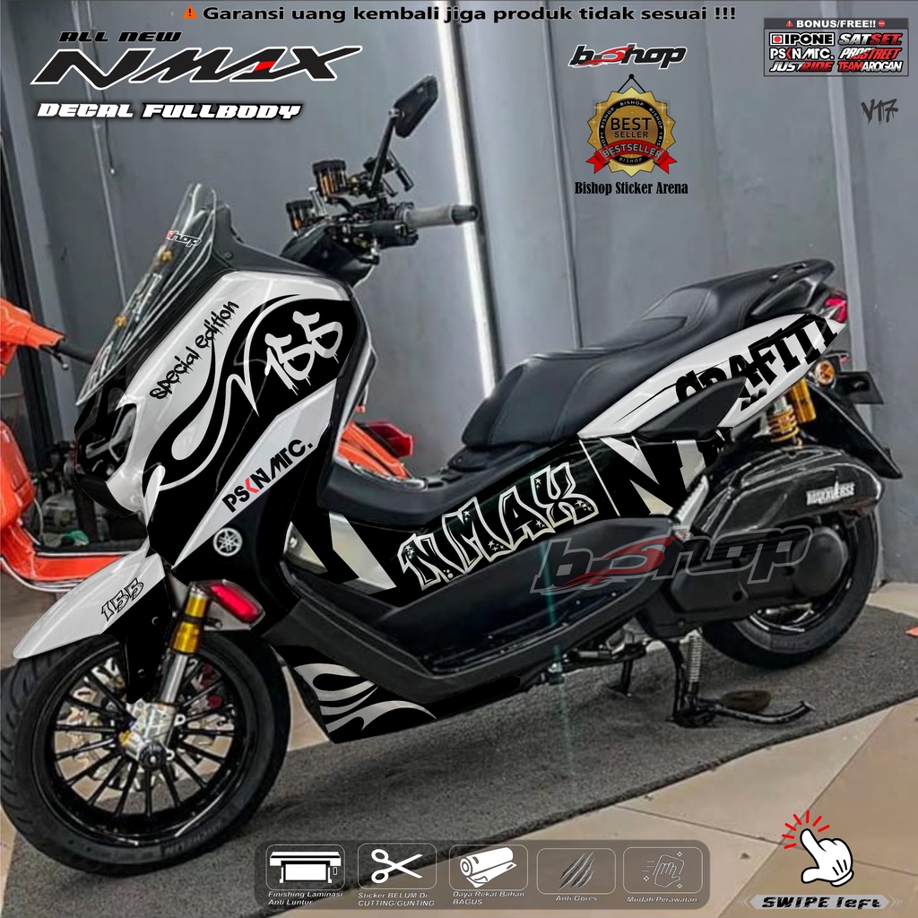 nmax Sticker Decal 2020-2022 O Último Motivo De Variação 2023 FULLBODY ...
