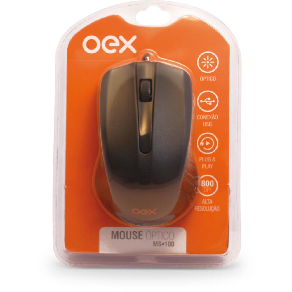 Mouse Optico USB 800DPI 3BOTOES Preto | Shopee Brasil