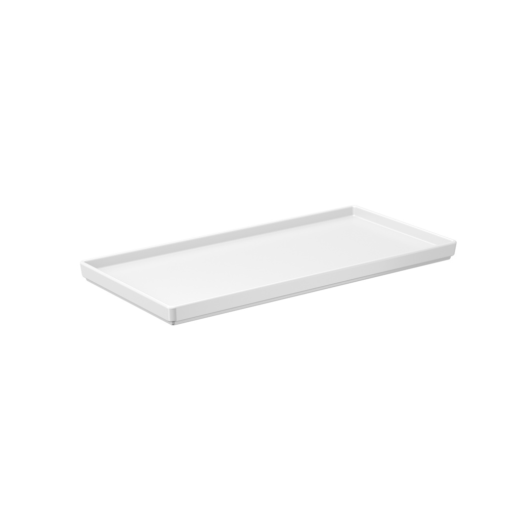 Prato Retangular Coza Uno 27 x 13 x 1,5 cm Branco