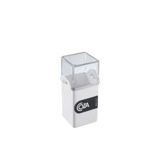 Paliteiro Coza Casual 5 x 4 x 9,5 cm Branco