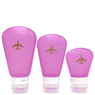 Océane Trip Glam Kit - Frascos de Silicone para Viagem