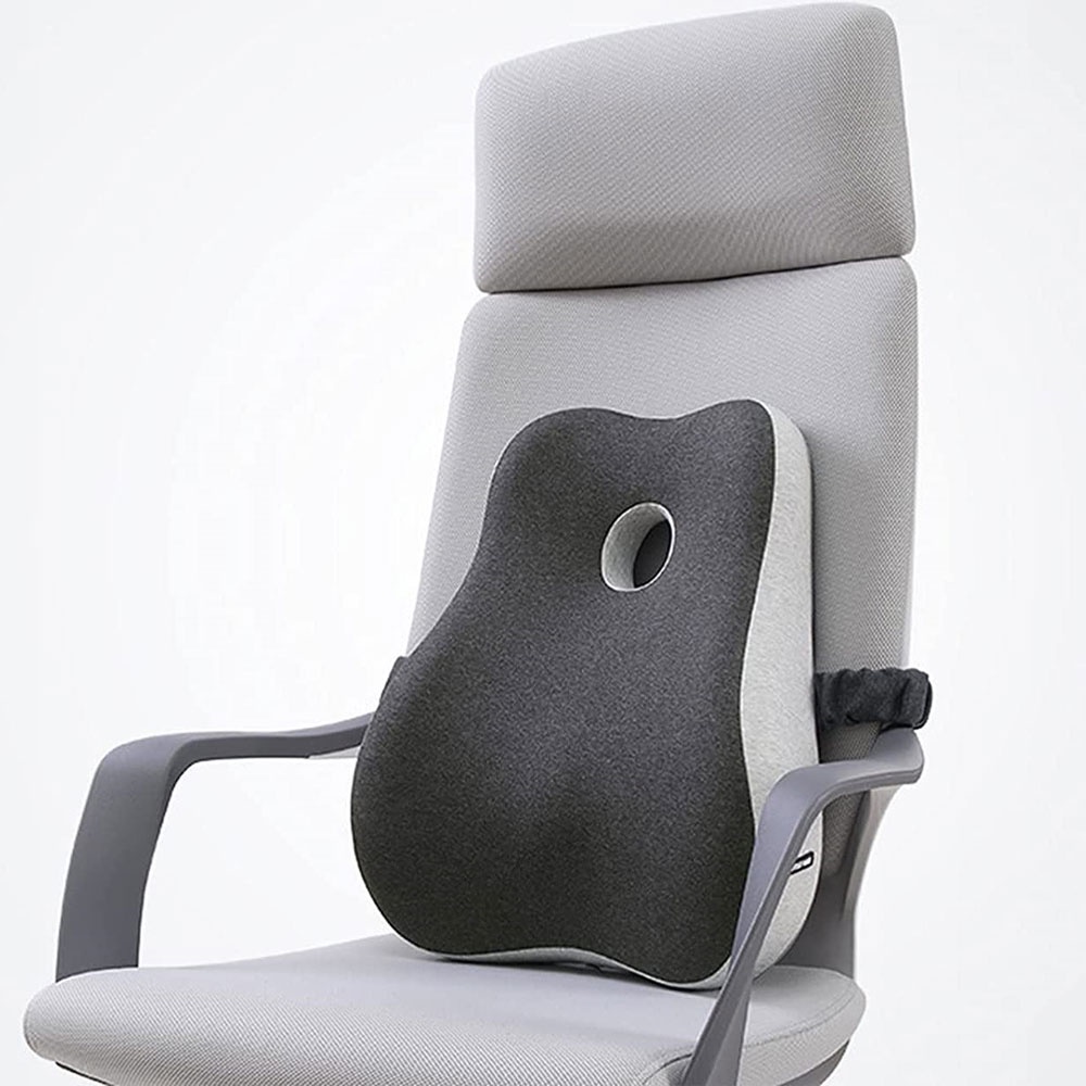 Almofada De Apoio Lombar Para Cadeira De Escritório Ergonômica Carro ...