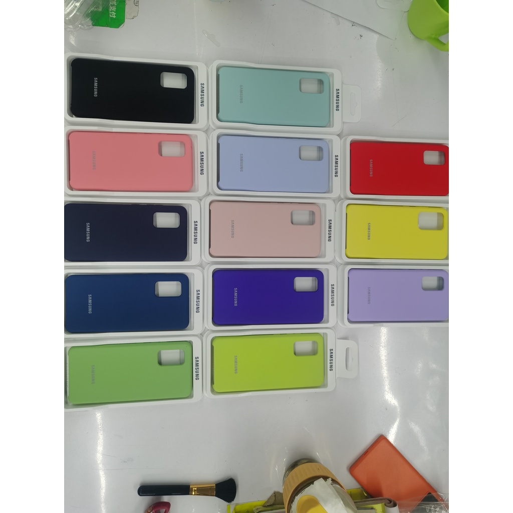 Aplicável Ao Galaxy A52/A52S 4G 5G A53 Avançado Escritório Simples flannelette interior De Cor Sólida Caixa De Telefone Celular A51 4G M40S Protetora De silicone Líquido De Toque Suave LOGO