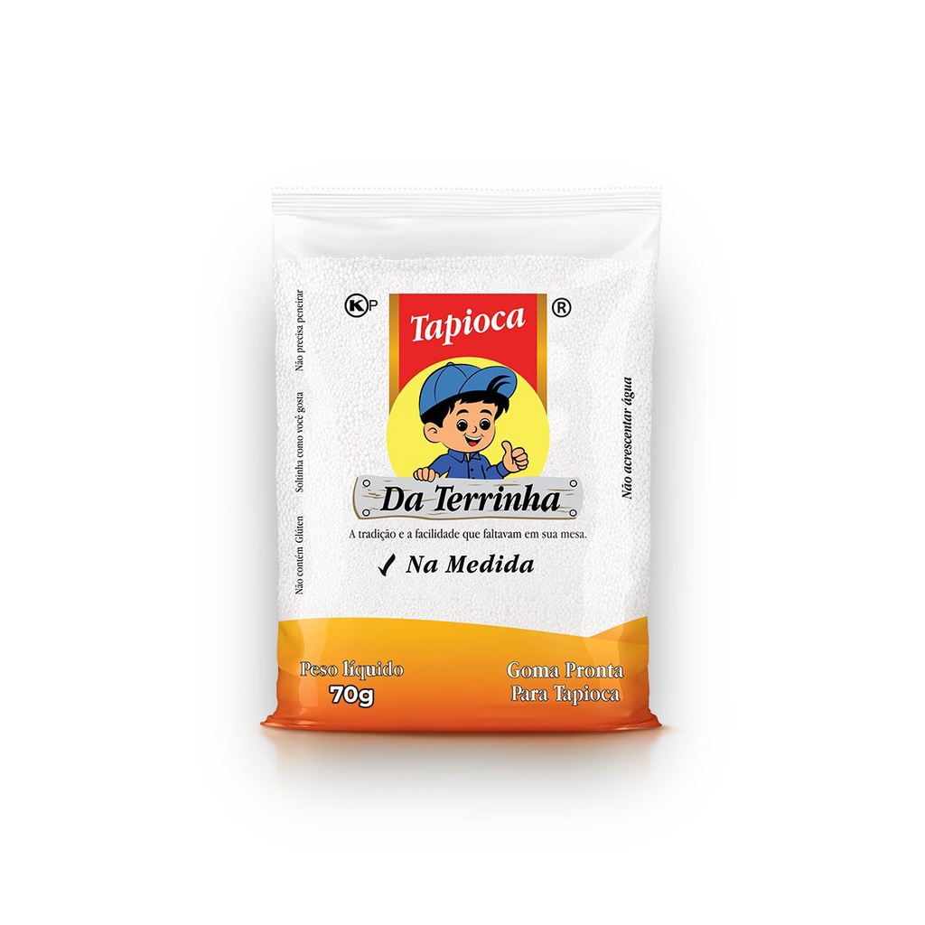 Tapioca Da Terrinha Na Medida sachê 70 g | Shopee Brasil