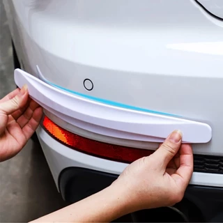 2pc Universal Anti-Colisão Borracha Protetor Automóvel Canto Dianteiro E Traseiro Guarda Lábios Riscos Produto De Fita Adesiva Para Carro
