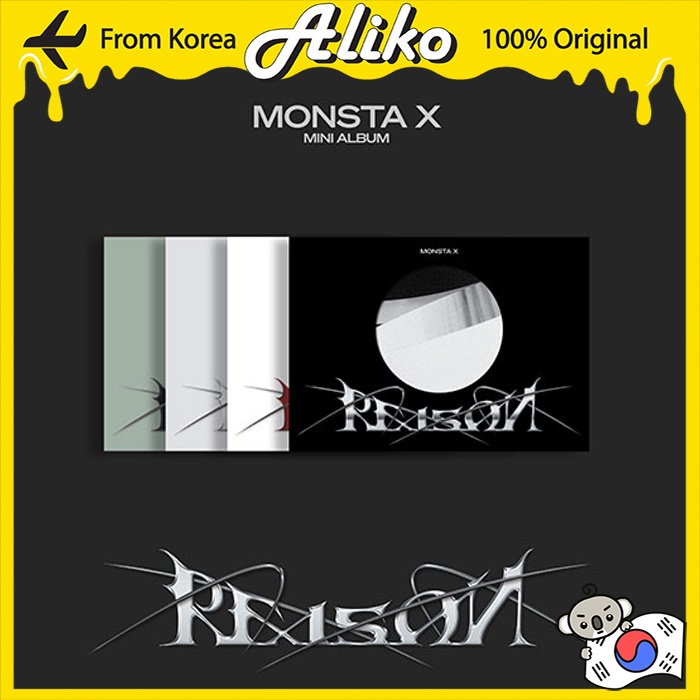 MONSTA X 12th Mini Album - REASON (Photobook Ver.) | Shopee Brasil