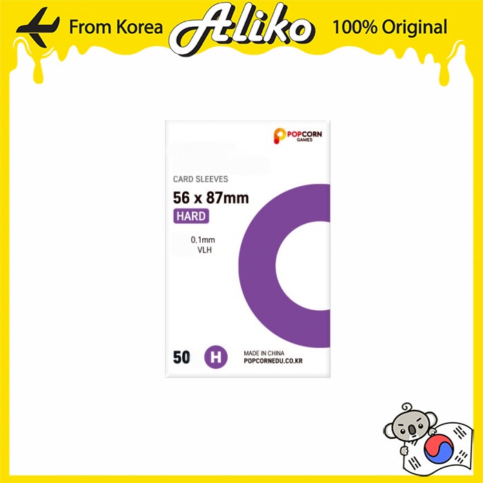 POPCORN GAMES Premium Card Sleeve 10/50 pcs