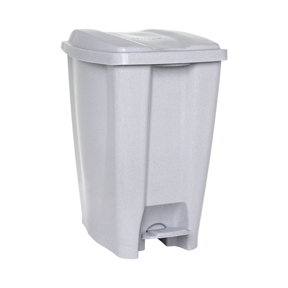 Lixeira Tampa Com Pedal 40 Litros Banheiro E Cozinha - Jaguar