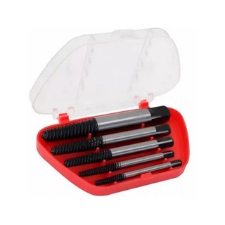 Kit Jogo Extrator Saca Parafuso Quebrado Preso Com Guia Broca Macho Rosca Espanado 5 Peças - EDA em Oferta na Shopee