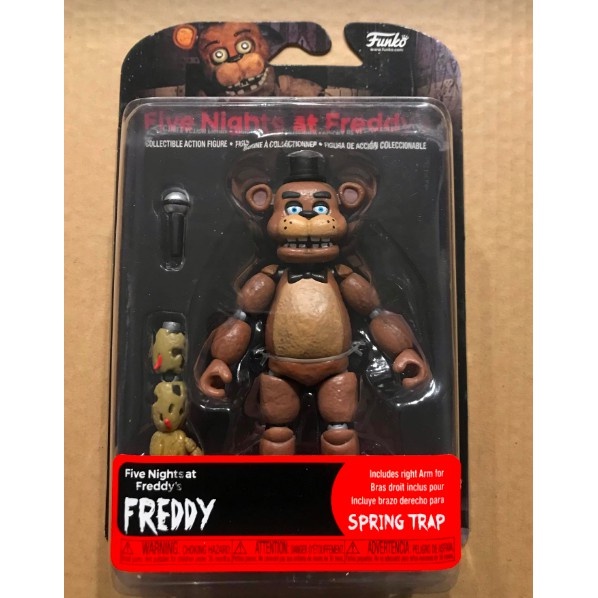 🏷️【Tudo Sobre】→ Five Nights At Freddy's - Chaveiro Mini Boneco Funko Freddy