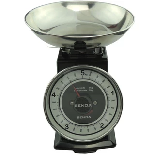 Balança Mecânica de Cozinha Benoá NR-CY-BLACK 5kg