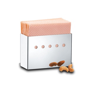 Porta Guardanapos Brinox Parma 12,9 x 5,3 x 9 cm Aço Inox