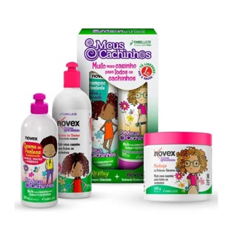 KIT NOVEX MEUS CACHINHOS CUIDADO DIÁRIO