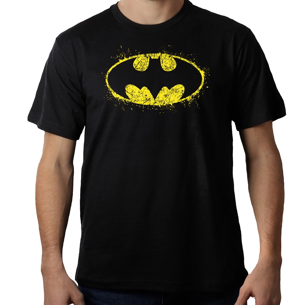 Camiseta Masculina Símbolo do Batman - Estampa Personalisada