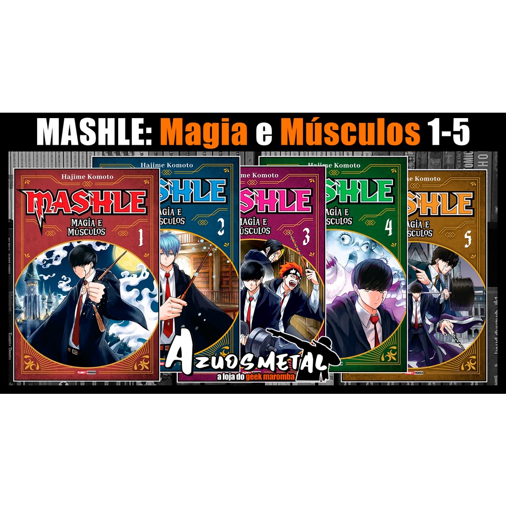 Primeiras impressões de Mashle: Magic and Muscles