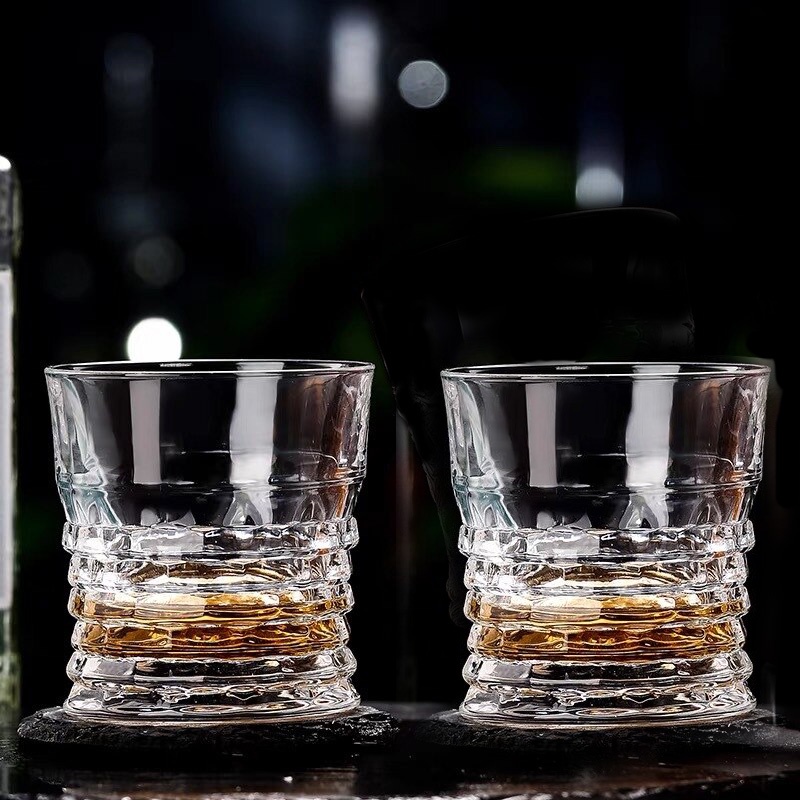 Jogo 6 Copos Whisky Egípcio Vidro Reforçado Premium Glass Copo - Desconto  no Preço
