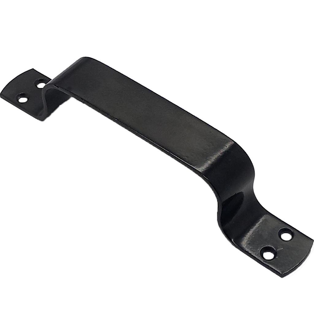 Puxador Alca Gaveta Moveis Armario Porta Janela Correr 175mm Preto - Promocao