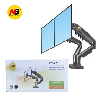 Suporte North Bayou NB F160 de mesa para TV/Monitor de 17" até 27" preto