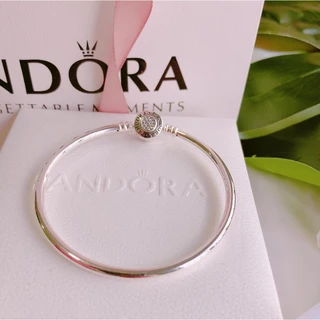 Pandor _ A Bracelete Jóias De Prata 925 Momentos Rose Bangle 925 Itália f836