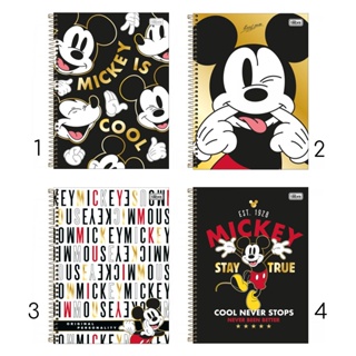 Caderno Universitário TILIBRA Mickey 1 Matéria 80 Folhas - UNIDADE