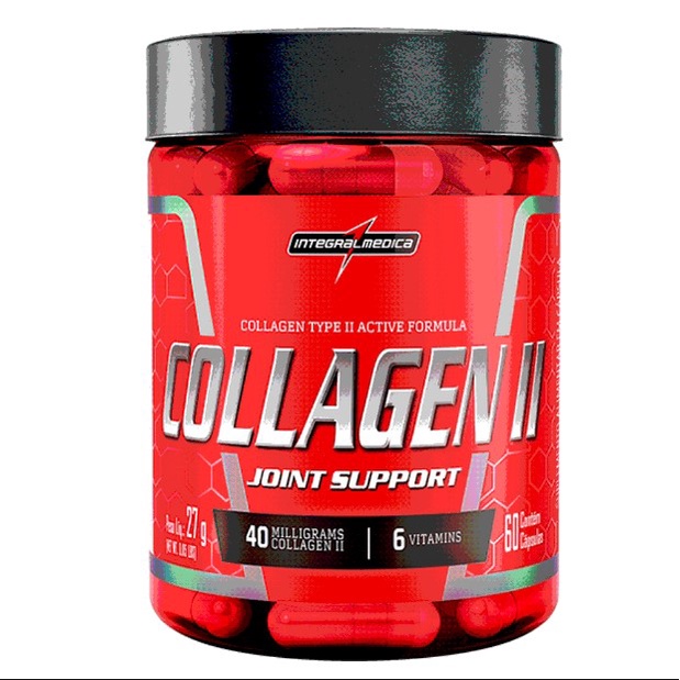 Collagen II Colageno Tipo 2 - 60 capsulas Integralmedica | Shopee Brasil