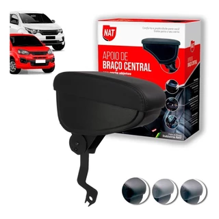 Apoio De Braço Novo Uno 2011 A 2020 Mobi 2017 Até 2020 Preto Com Linha Preta