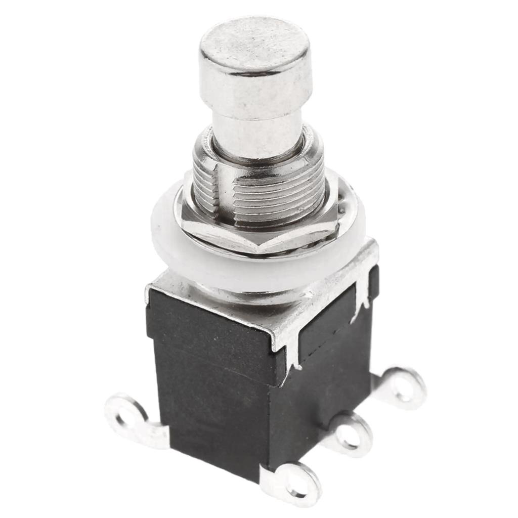 Chave Botao Dpdt Foot Switch Momentaneo P/ Pedal De Efeito