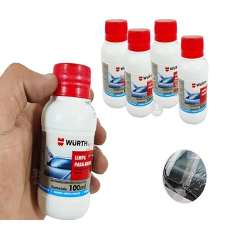 5 Limpa parabrisa wurth liquido produto p/ limpar para brisa de carro Maxima Visibilidade e limpeza