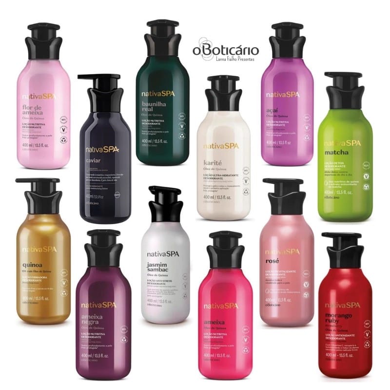 O Boticário Nativa Spa Pitaya Duschgel 400 Ml – Erfrischendes Körperpflege-Produkt