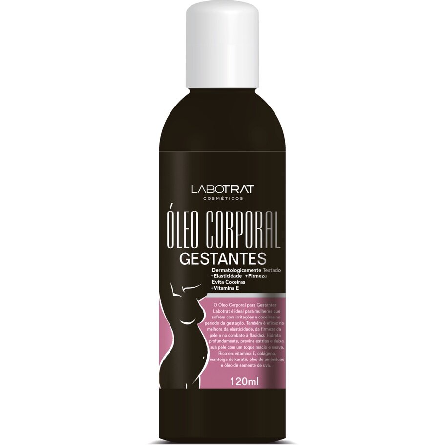 Labotrat Óleo Corporal 120ml - Gestantes | Shopee Brasil