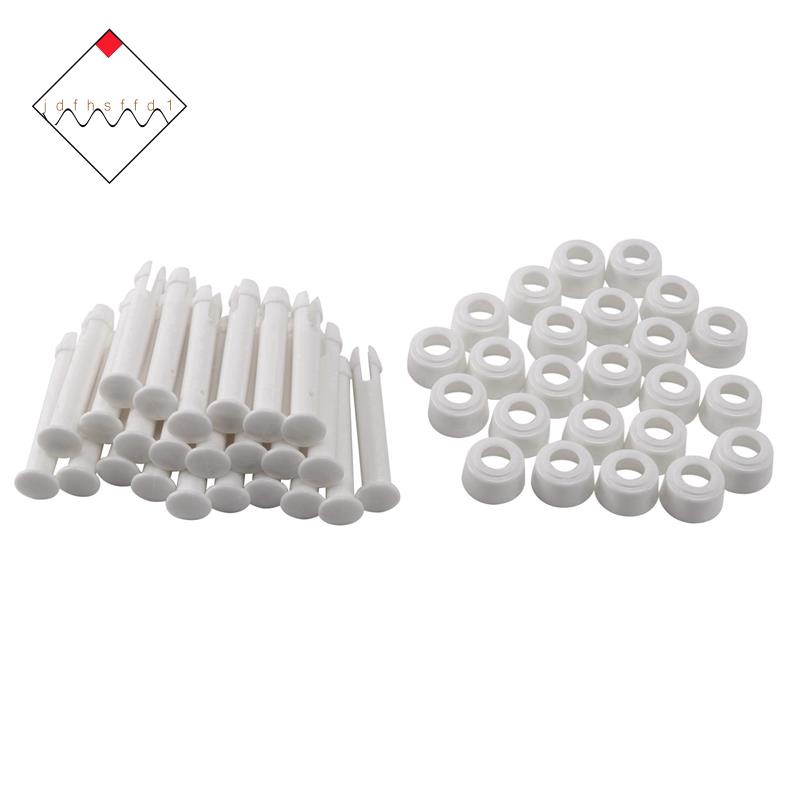 24Pcs Pinos De Junta De Piscina ABS , 6cm/2.36in Conjunto De Selos Para Peças De Substituição Intex 28270-28273