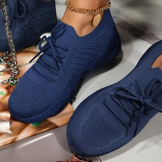 Tênis Feminino Sapatos Esportivos Respiráveis