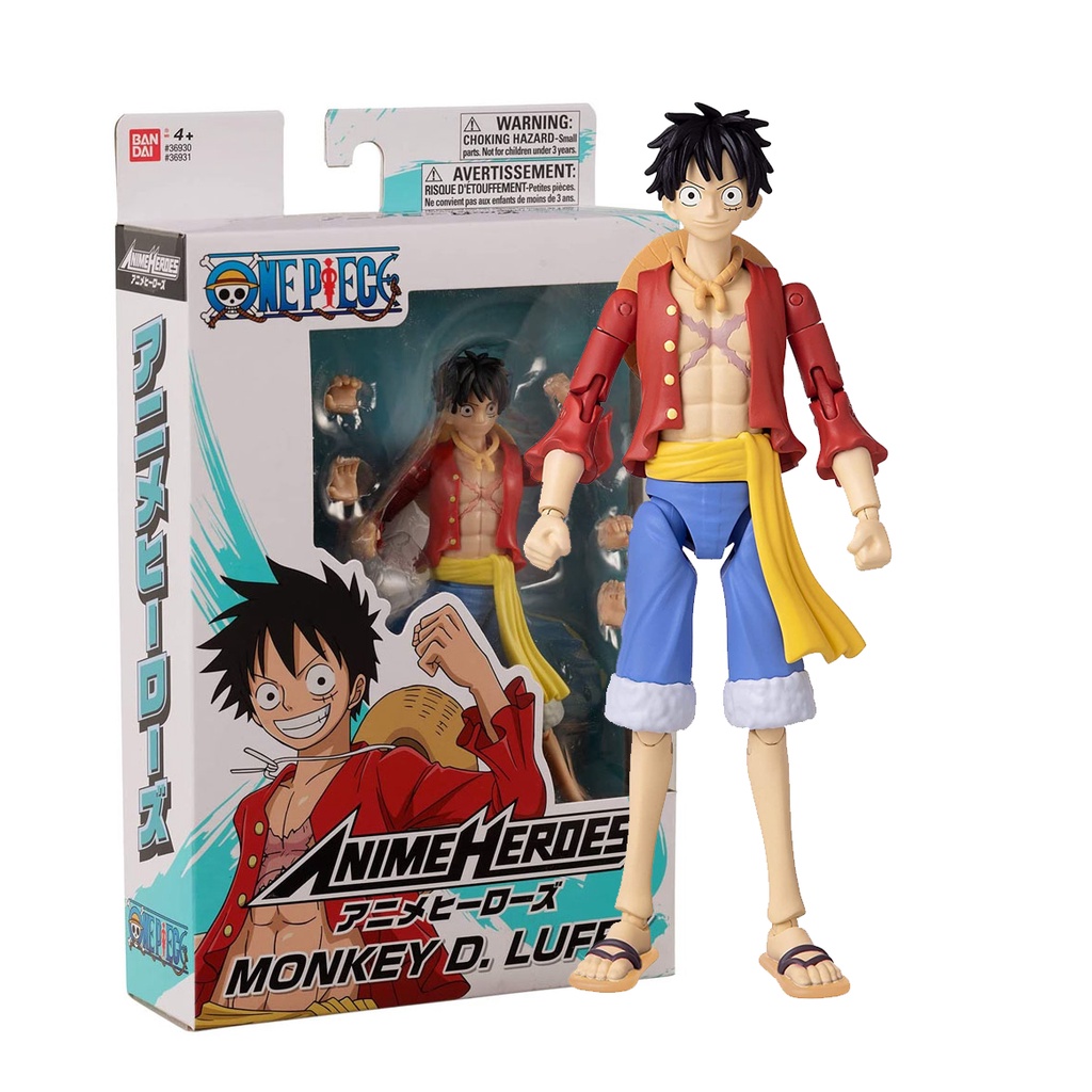 One Piece Anime Heroes Monkey D. Luffy Action Figure