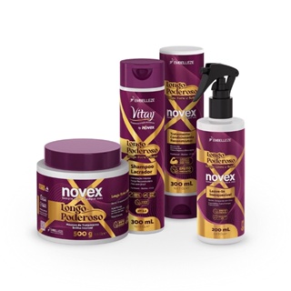 KIT NOVEX LONGO E PODEROSO TRATAMENTO PODEROSO