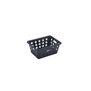 Cesta Organizadora Coza One 1,2 Litros 18,6 x 14,2 x 8,2 cm Preto