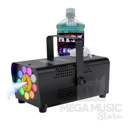 Maquina Fumaça 750w Led Rgb Com Strobo Controle Sem Fio