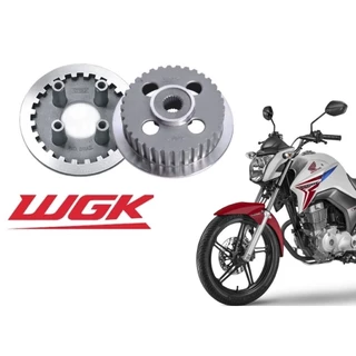 Cubo Plato Embreagem Wgk Cg Titan Cargo Fan Start Bros 150 De 2004 Ate 2015