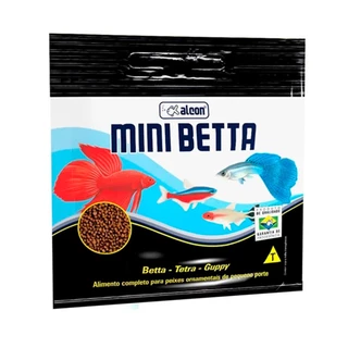 Ração Peixes Mini Betta Alcon 10g em Oferta na Shopee