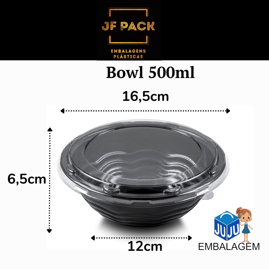 50-100UN- Tigela Bowl Comida Japonesa Chinesa