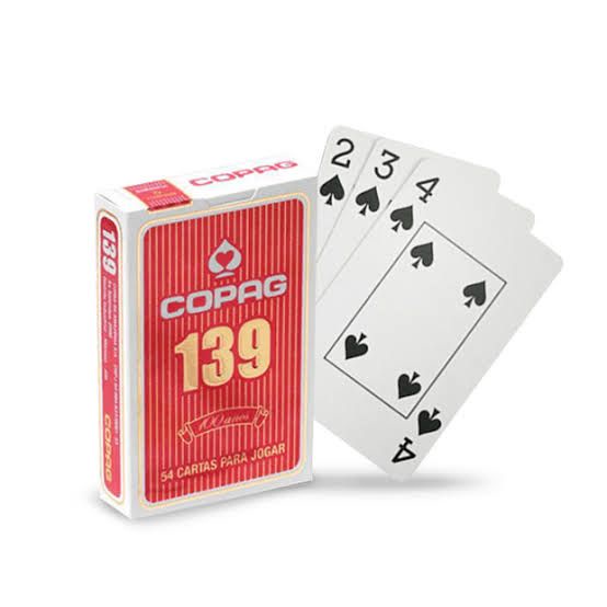 Jogo Baralho 139 Copag - 55 Cartas - Shop Coopera