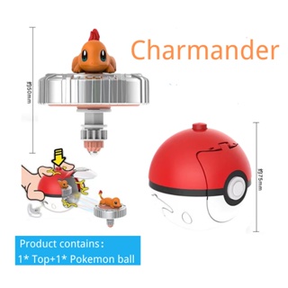 Brinquedos De Pokémon De Batalha Pikachu Charmander Fantasia Boneco  Giratório Jogos De Tabuleiro Educativos - Corre Que Ta Baratinho