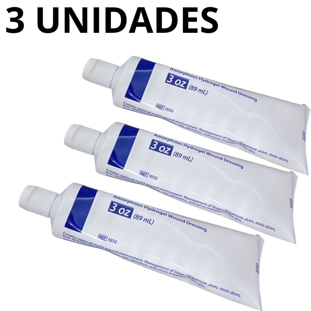 Kit 3 Pomada Kendall Gel Para Queimaduras de 1° e 2° Grau Cicatrizante ...